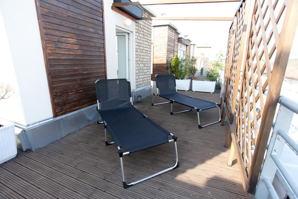 Budapest Terrace Apartment Δωμάτιο φωτογραφία